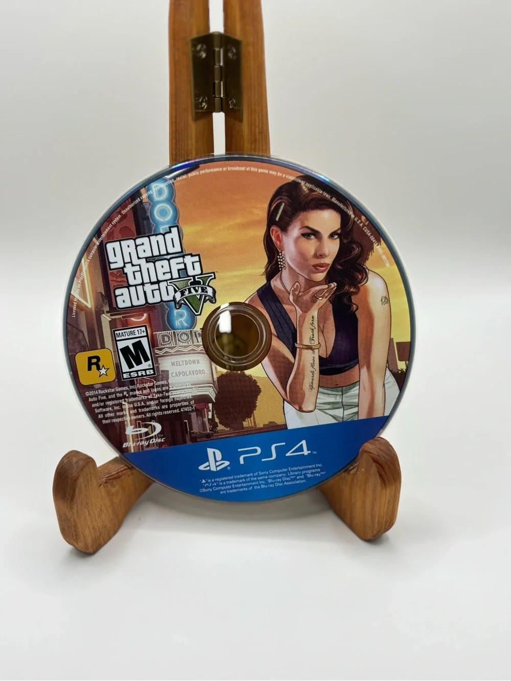 Grand Theft Auto V 5 (Sony PlayStation 4 PS4, 2014) CIB W/ Map Tested